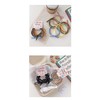 OWIEOW Hair Rubber Ring Rubber Knotless Inner Diameter Set of