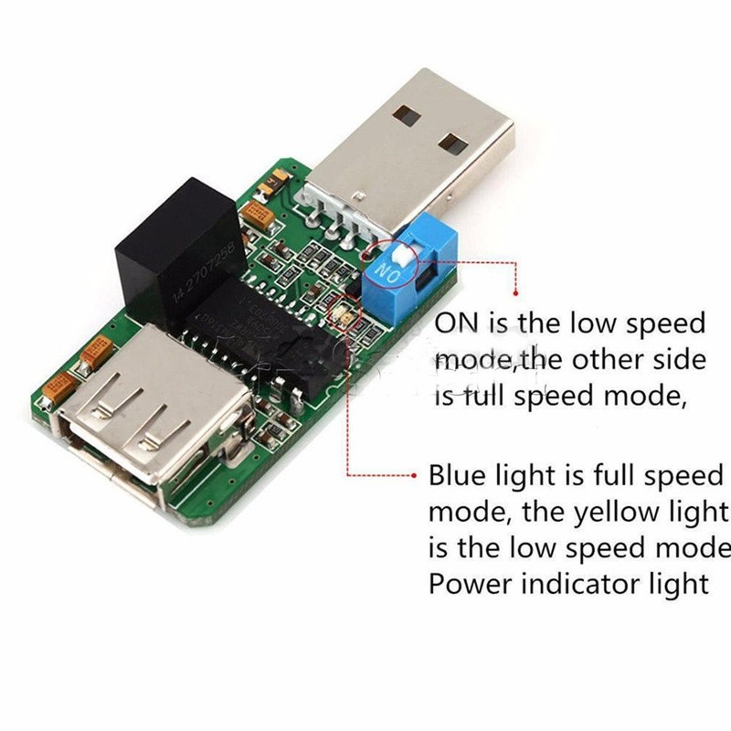 HiLetgo ADUM3160 B0505S 1500V USB a USB Módulo aislante de