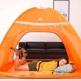 One-Touch Winter Warmth Double-Door Indoor Heating Bed Tent Runwave Double-Door Heating Tent 120x200 (1-2 person) 5ea