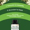Immune Support Quercetin with Bromelain Supplement - Quercetin 500mg &