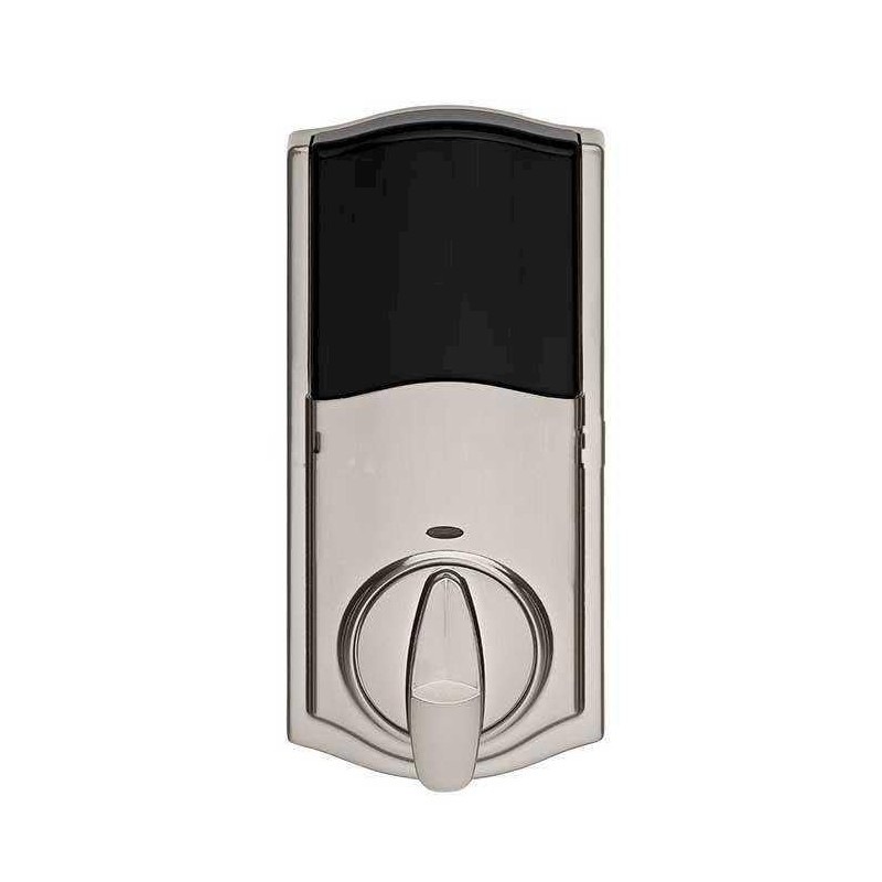 Kwikset 9260CNT-26S Contemporary SmartCode Keypad Electronic Deadbolt SmartKey Bright Chrome