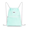 WANDF Drawstring Backpack String Bag Sackpack Cinch Water Resistant Nylon