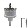 Rannb 2-1/16"/52mm Cutting Dia Carbide Hole Saw Cutter Drill Bit