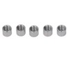 50Pcs M8 Female Thread Coupling Nut Rugged Stainless Steel Maintenance
