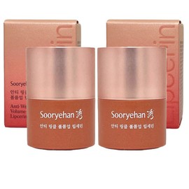beautiful Sooryehan Volume Up Lip Serin 15g x 2 Anti-wrinkle, 2 pieces / 수려한 볼륨업 립세린 15g X 2 안티링클, 2개