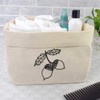 Large 'Acorns' Canvas Organiser/Storage Bag (OR00020904)