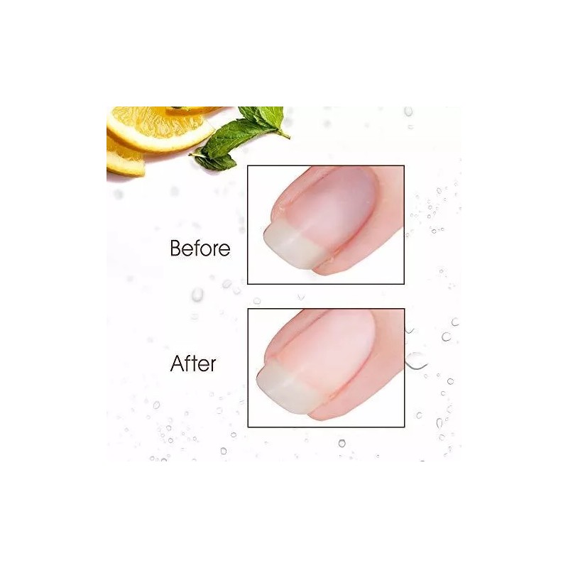 Gena Exfoliante Blanqueador Gena Nail Brite Con Cepillo, Limpia E