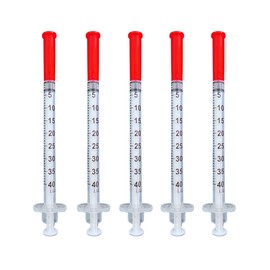 1ml 0.36x13mm Plastic Multiuse Measuring Tools Box/10 Bags x 10