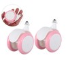 Kisangel 2pcs Replacement Walker Wheels No Noise Caster Wheels with