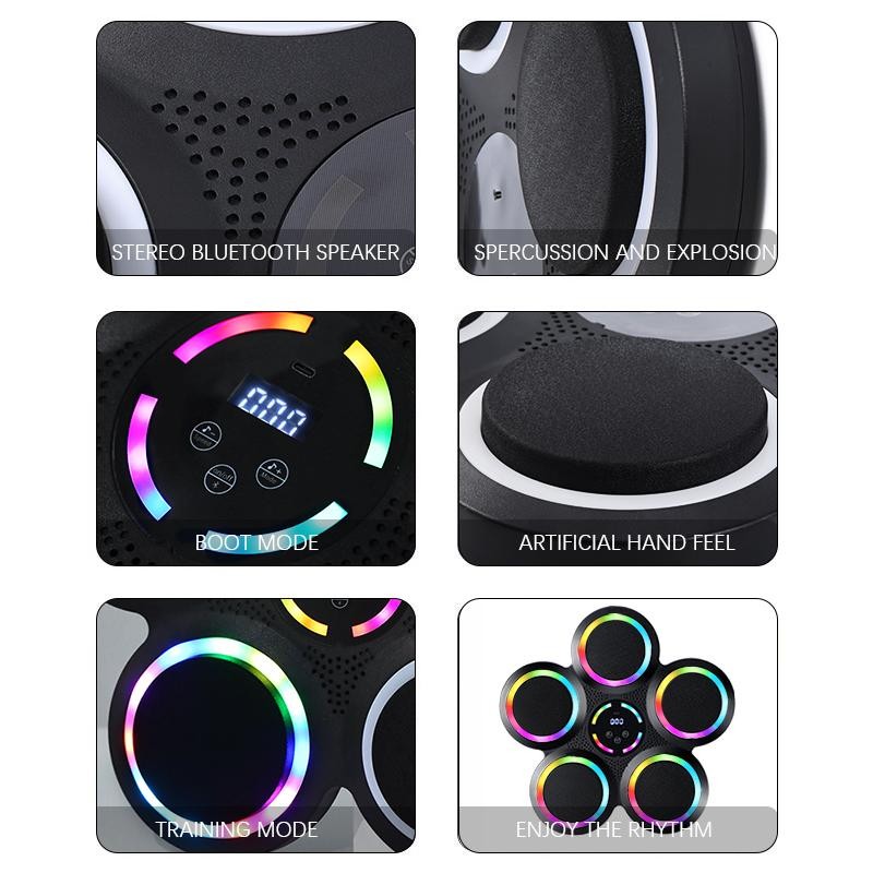 Boxing Machine Intelligent Music Bluetooth Wall-Mounted Boxing Machine with boxing