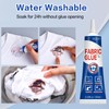 Fabric Glue for Clothing Permanent Washable, 60ML Liquid Stitch, Fabric