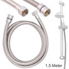 BadeStern Shower Head Hoses: Stainless Steel Shower Hose with Anti-twist