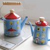 Fuji Enameled Kettle, 0.53 gal (2.0 L), Enameled Induction Compatible,