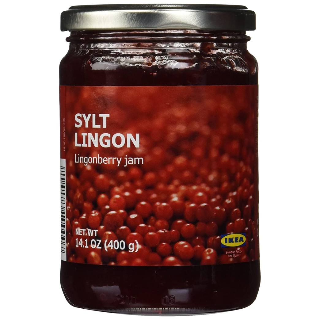 Sylt Lingon, Lingonberry preserves, Ikea Food, 14.1 oz jar - Super fruit