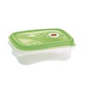 Food Storage Box (Green) 0.5 Litres Microwavable with Frigo Test Vacuum Valve