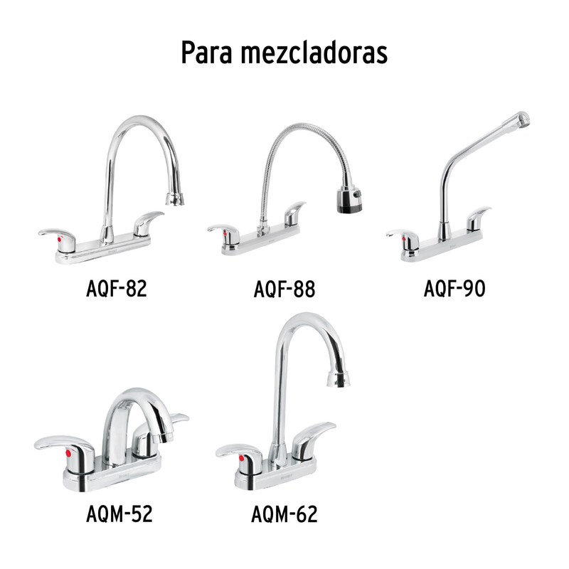 Foset Aqua AQMM-62, Juego de 2 manerales tipo palanca para