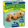 Nature Valley Soft Baked Muffin Bars, Blueberry, Snack Bars, 10