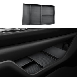 ECOZEN 2025 Acura R/DX Center Console Organizer - for 2025 R/DX Armrest Box Storage Tray - Compatible with 2025 R/DX(R/DX/Technology/A-Spec/Advance/A-Spec Advance) Accessories ABS with Coin Slot