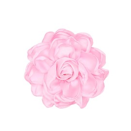 Rose Brooch and Pin for Women Elegant Delicate Flower Pin Shawl Clip Duck Beak Clip for Women's Dress Banquet Party Jewelry Gift-pink