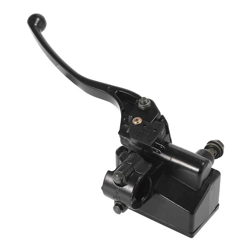 Motoforti Front Black Motorcycle Brake Master Cylinder Pump Lever for