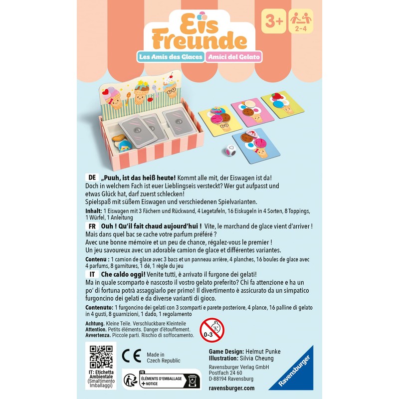 Ravensburger - Gelatini: Amici del Gelato, Dolce Gioco da Collezione