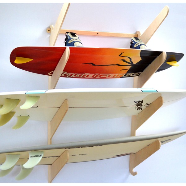 The Exhibitor Surfboard Wall Rack (Holds 4)