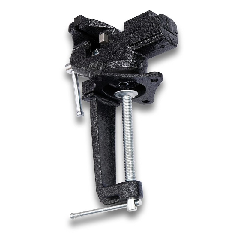 Wedge Guys Bench Vise w/Quick Release & Swivel + Removable