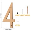 PATIKIL 8 Inch House Numbers, House Address Numbers Sign Large