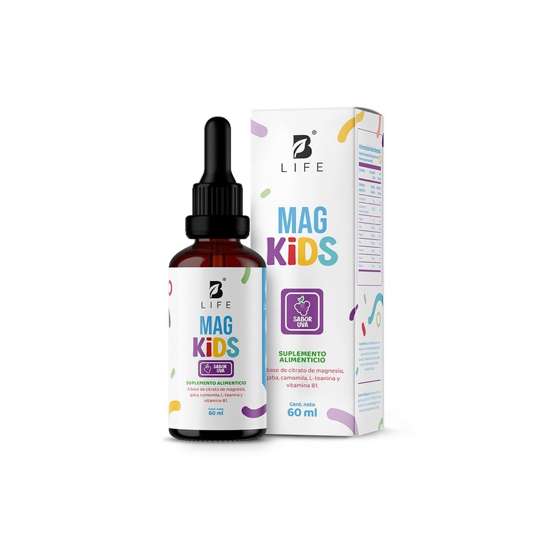 B Life Citrato de Magnesio Niños de 60 ml Sabor