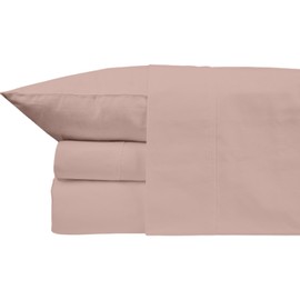 Minor Monkey 1000 Thread Count Egyptian Cotton Sheets King Size Bed Sheets for King Size Bed Hotel Quality Long Staple Cotton Bedding Sateen Weave 4 PC Sheet Set Fits Upto 16" Mattress - Blush