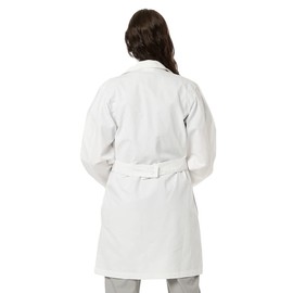 SPECTRUM UNIFORMS Medical Lab Coats 40" Length Ladies Ultra Smart Coat, Silvadur Women's Lab Coat Ideal for Women at Hospital Workspace, Medical Practice, and Professionals