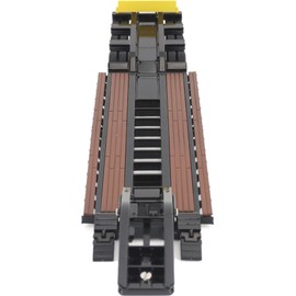 Mint Models TK120 Hydraulic Detachable Gooseneck Lowboy Trailer (Black Outrigger Version) in 1:50 Scale DM71137