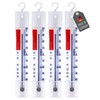 Lantelme 4884 Analogue Fridge Thermometer with Hook Thermometer for Freezer