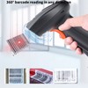 Barcode Scanner Handheld 360° Reading Dustproof Waterproof Wireless QR Code