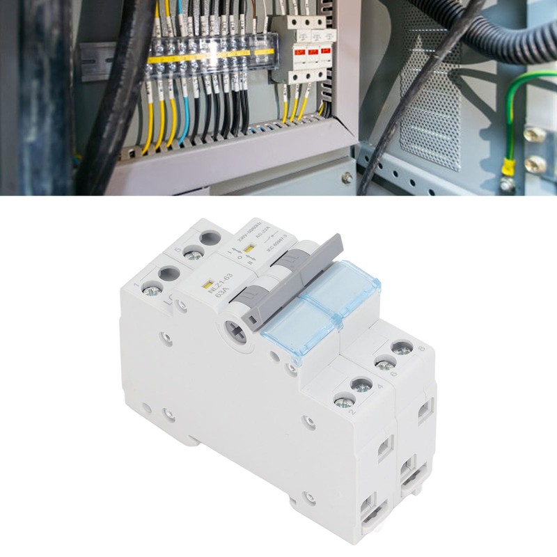Dual Power Manual Transfer Switch, 230V AC 63A 2P MTS