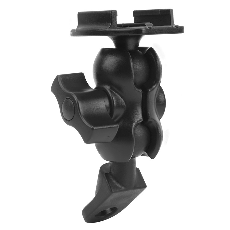 TELESIN 360 Degree Rotation Motorcycle Rearview Mirror Support Clamp Motion