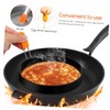 Ciieeo 6 Pcs Stainless Steel Egg Rings with Separator Brush