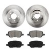 PHILTOP Rear Brake Pads and Rotors kit Fit for Buick