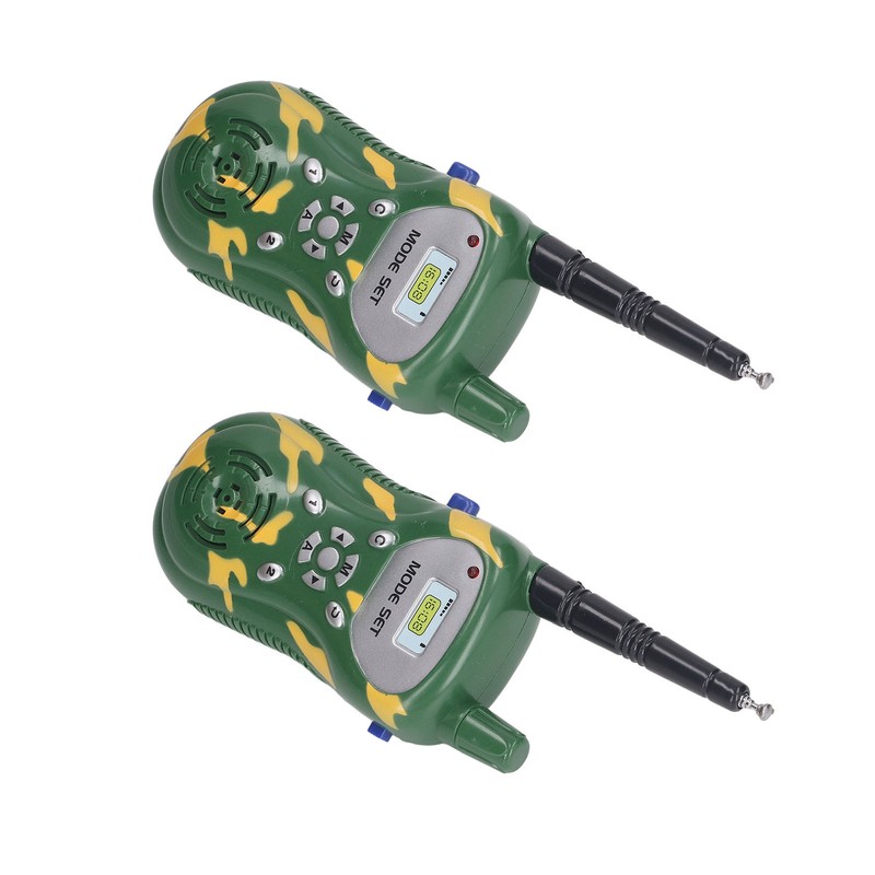 2pcs Radio Toy Clear Sound Long Range Interactive Handheld Radio