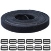 51 Pcs 6m Cable Strap Set, Hook and Loop Straps
