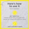 Vitamina D Zarbees Naturals Baby 10mcg Gotero Sabor Sin Sabor