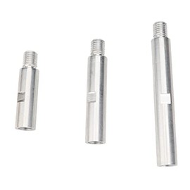 LGEGE Angle Grinder Extension Connection Rod, M14 Extension Shaft for Water Grinder Car Polishing Machine Set of 3 (75 mm 100 mm 140 mm) for More Choice