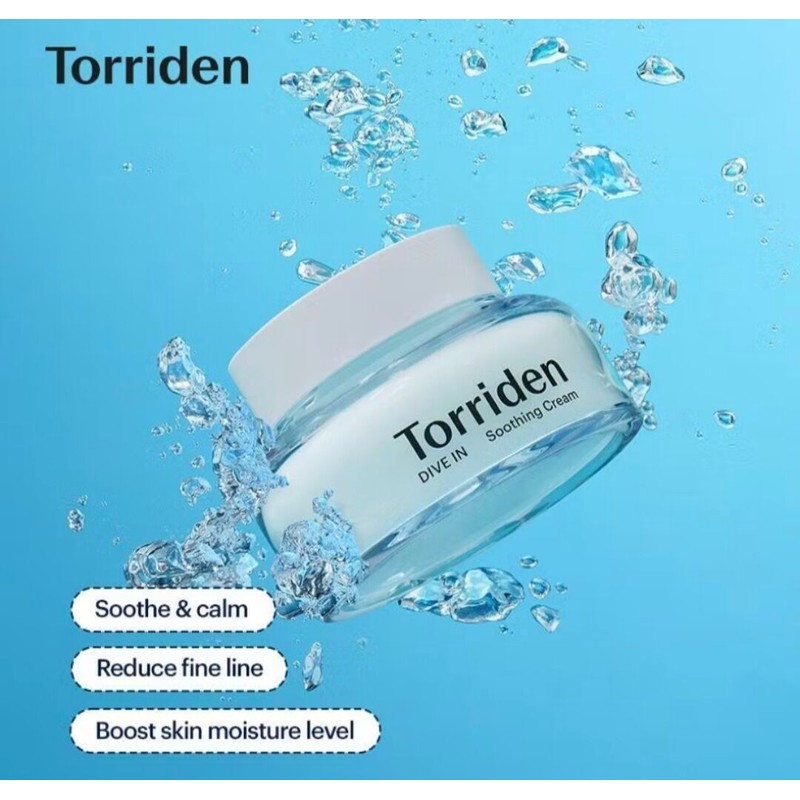 Torriden DIVE IN Soothing Cream Low Molecular Hyaluronic Acid Mini