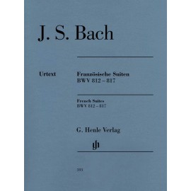 Bach French Suites BWV 812-817 Revised Edition Book NEW 051480593