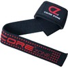 COREZONE Weightlifting Wrist Straps with Non-Slip Grip - 1 Pair