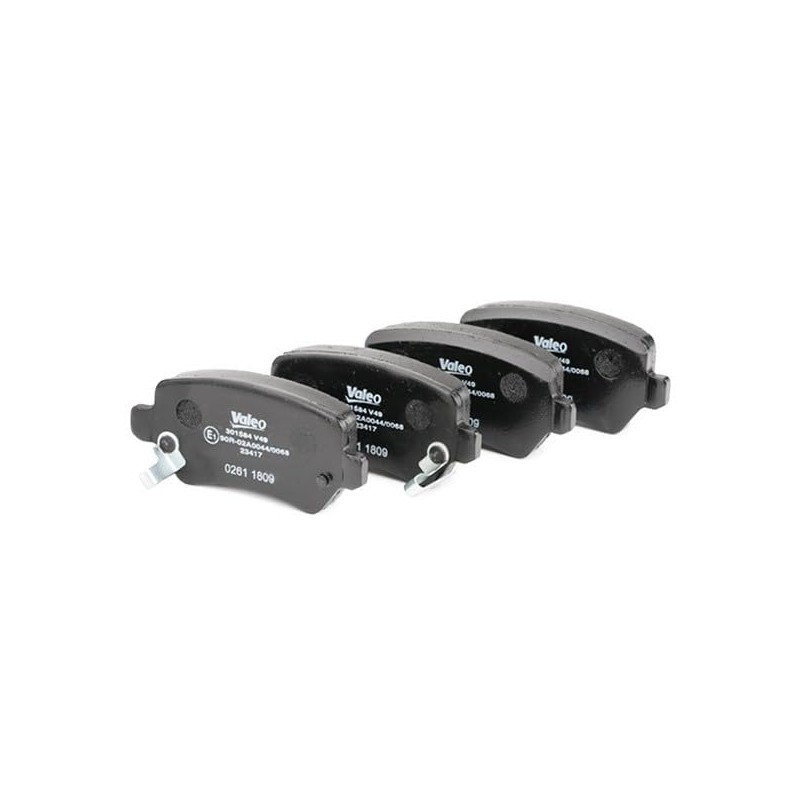 Valeo 301584 Brake Pad Set Disc Parking Brake Pad Set