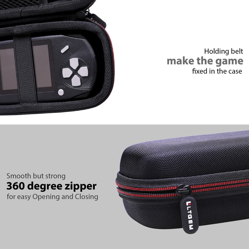 LTGEM Hard Case for Beijue/TaddToy 16 Bit Handheld Games