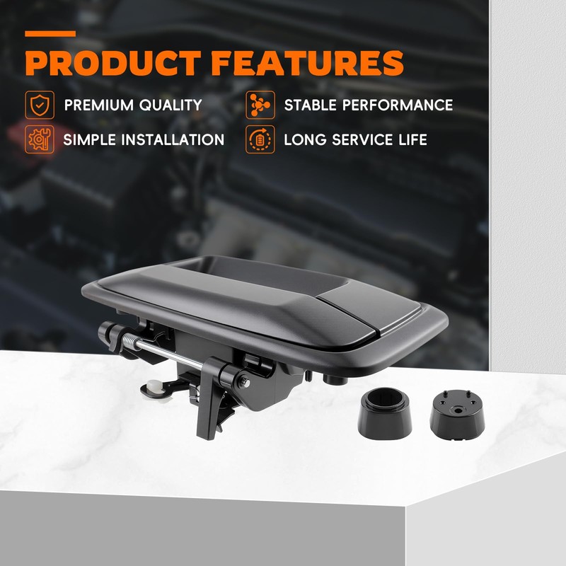 GoaMotors 23448681 Tailgate Handle with Backup Camera Hole Compatible with