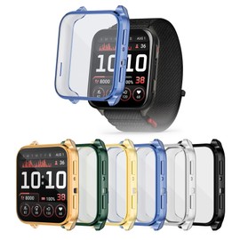 6-Pack Watch Screen Protector for Garmin Venu X1, Soft TPU Watch Case Full Protective Cover for Garmin Venu X1 Watch