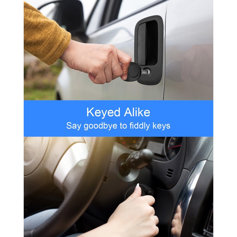 Ignition Switch Door Lock Cylinder Fit for Chevy Express Van